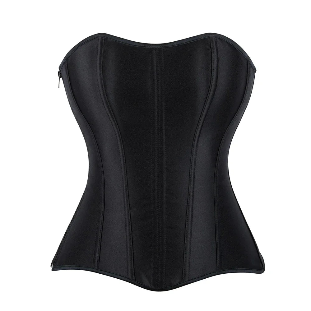 Corset Femme Noir Sculptant