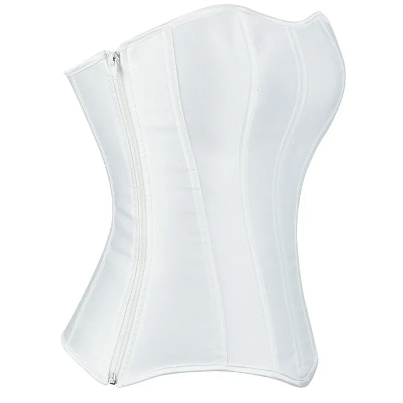 Corset Femme Blanc Sculptant