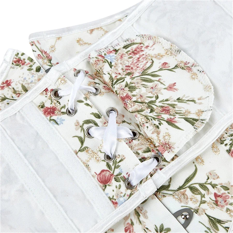 Corset Femme Underbust Floral