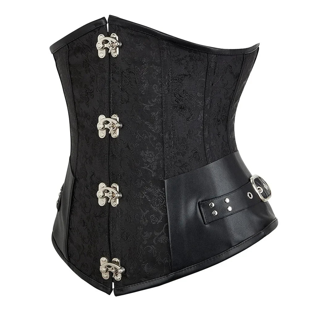 Corset Femme Noir Gothique