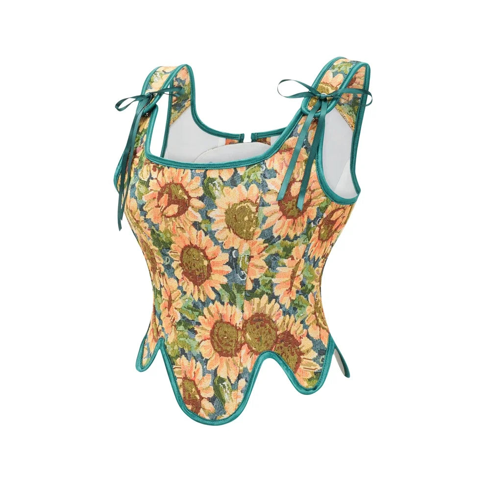 Corset Femme Tournesol