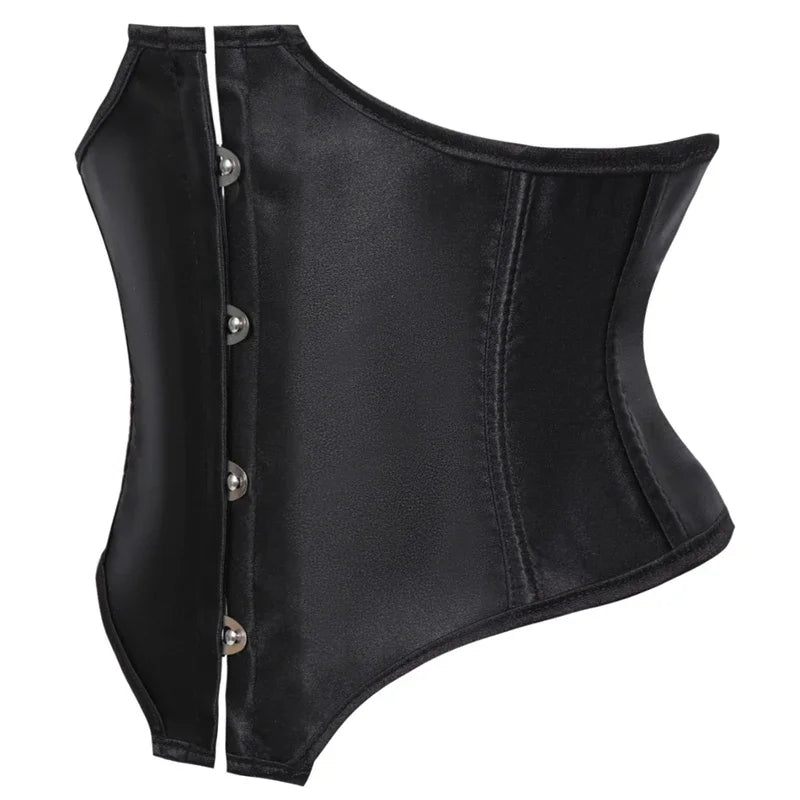 Corset Femme Taille Haute Noir