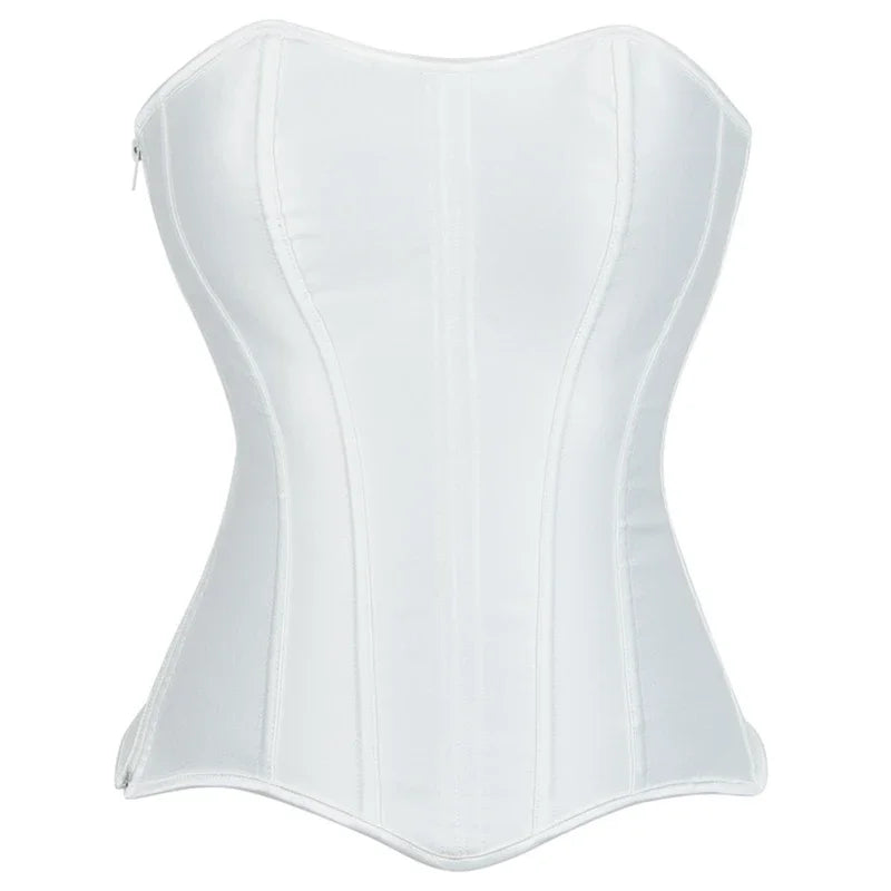 Corset Femme Blanc Sculptant
