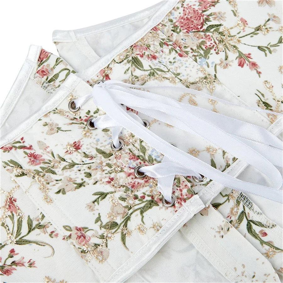 Corset Femme Underbust Floral