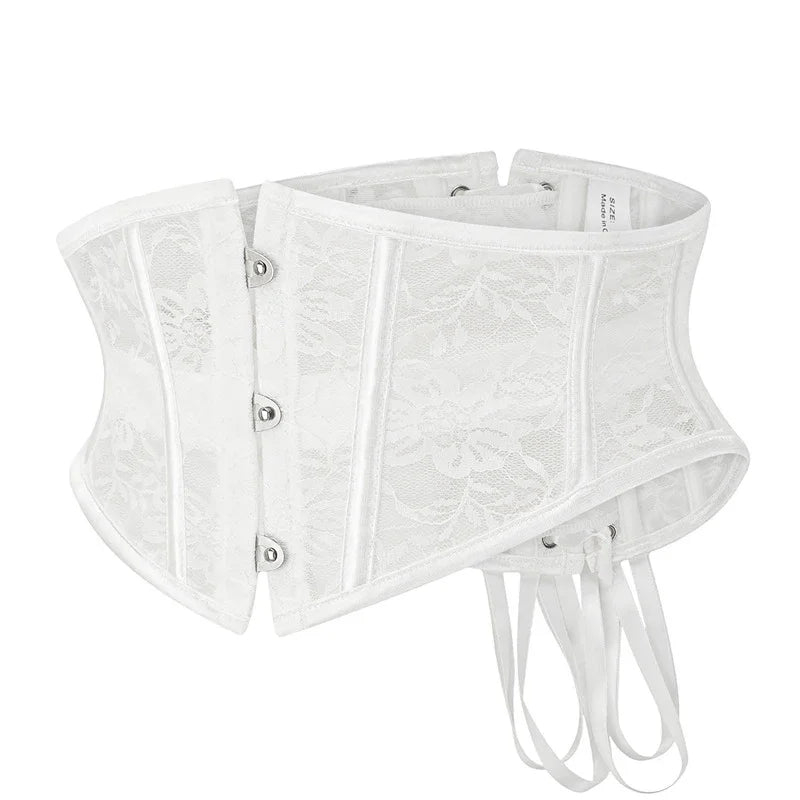 Corset Femme Underbust Blanc