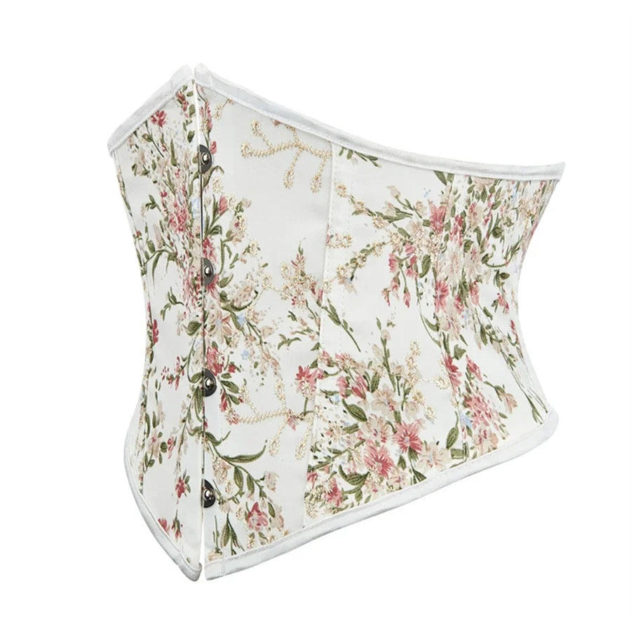 Corset Femme Underbust Floral