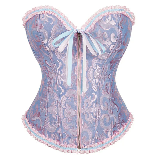 Corset Femme Lavande Pastel