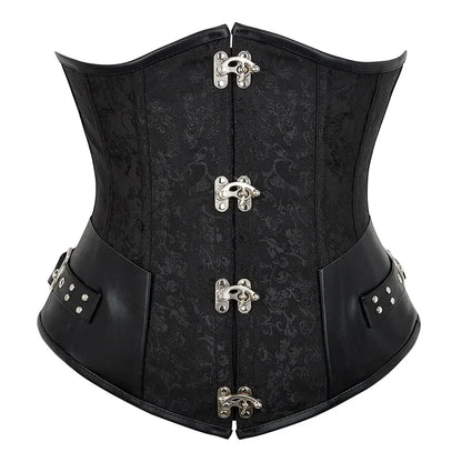 Corset Femme Noir Gothique