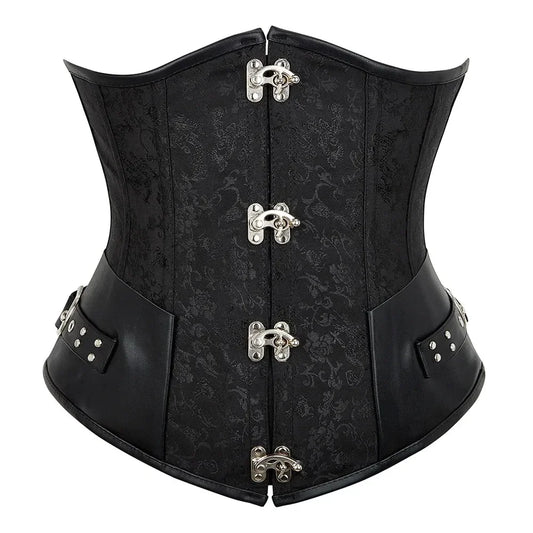 Corset Femme Noir Gothique