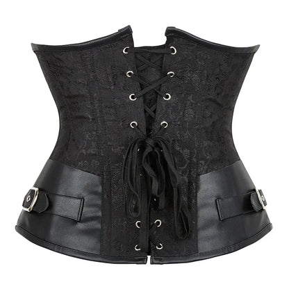 Corset Femme Noir Gothique