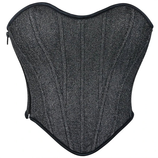 Corset Femme Noir Élégant