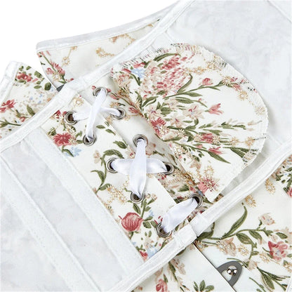 Corset Femme Underbust Floral