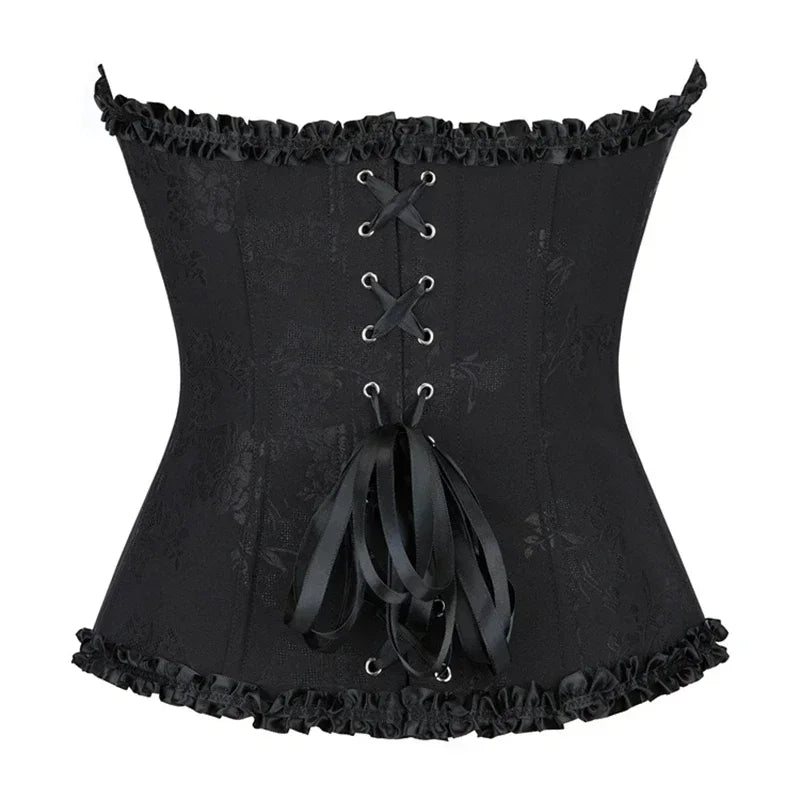 Corset Femme Noir Élégant