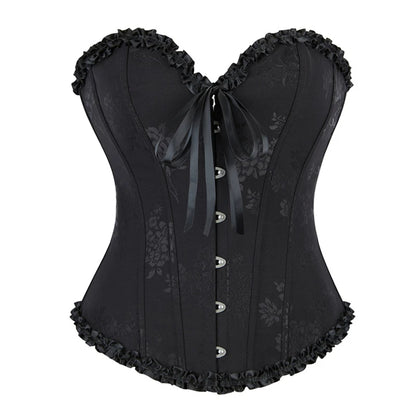 Corset Femme Noir Élégant